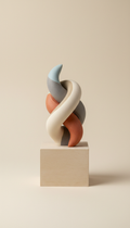 Handmade Ceramic Art Object Sculptural Form